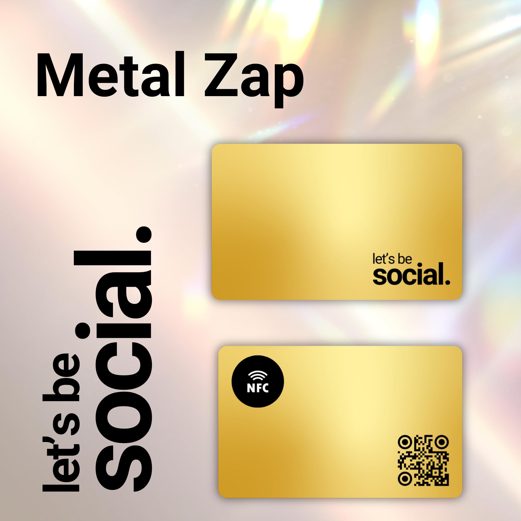 tinydabba Zap NFC Smart Digital Business Card – Tap to Share